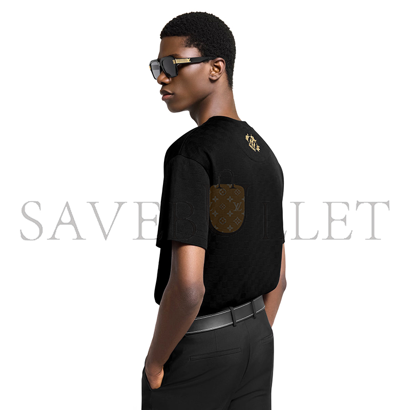 l0vis Vvtt0n embellished damier pique t-shirt 1ahw20